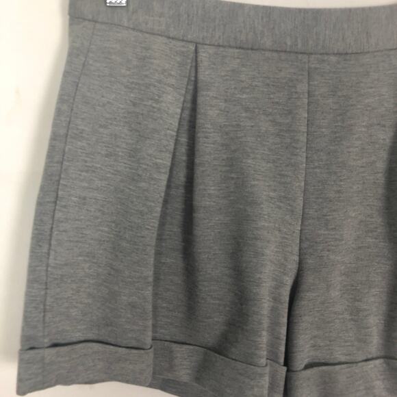 Robert Rodriguez Heathered Gray Pleated Shorts Size Large - Picture 3 of 9
